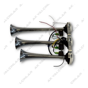 Havalı Korna 24V Krom Arap