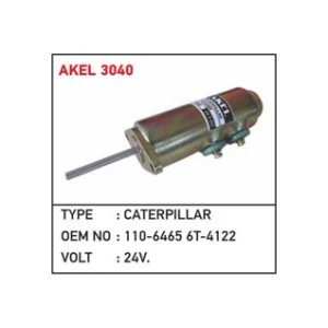 24V Stop Selenoidi Caterpillar Type 2 Pin