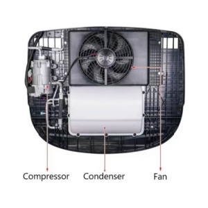 D4000 12V ELEKTRİKLİ PARK TAVAN KLİMASI