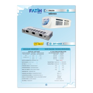 FT750A 404 GAZLI -18 SOĞUTUCU