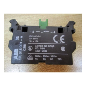 ABB SK616001-A Swich Anahtar Buton Kontak Bloğu