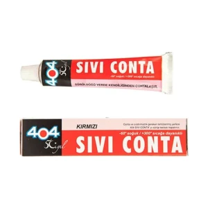 Sıvı Conta Yüksek Isıya Dayanaıklı Kırmızı 45 gr