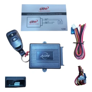 4 Kablolu Uzaktan Kumandalı Egzoz Açma Kapama Modülü