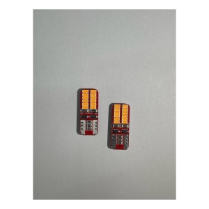 Dipsiz Led Park Ledi Kısa 12V Turuncu 24 Led Canbuslu