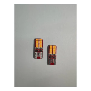 Dipsiz Led Park Ledi Kısa 12V Turuncu 24 Led Canbuslu