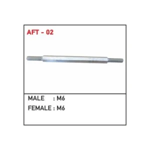 Stop Selenoidi Otomatiği Bağlantı Parçası Mafsalı Male 6 - Female 6 Uzun Tip