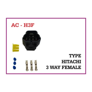 Hitachi Type 3 Pinli Soket Dişi