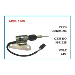 24V Stop Selenoidi Bobini Cummins Type