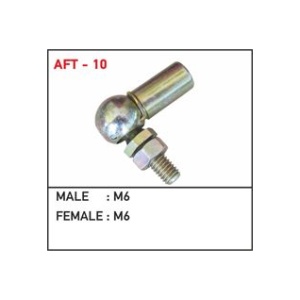 Stop Selenoidi Otomatiği Bağlantı Parçası Mafsalı Male 6 - Female 6 Uzun Tip