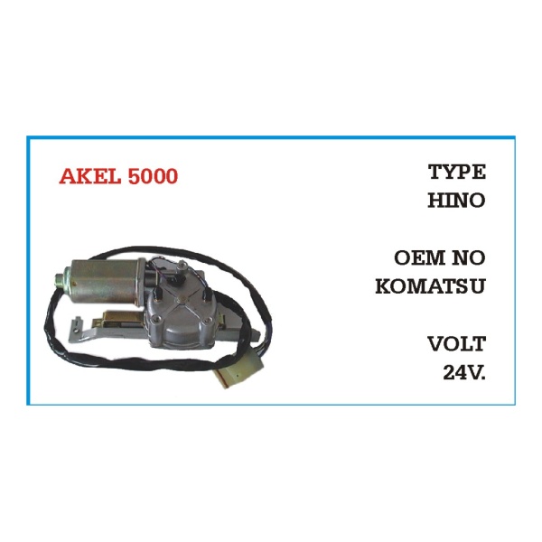 Komatsu Ayaklı Stop Motoru 24V Hino Type