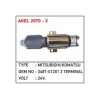 24V Mitsubishi/ Komatsu Stop Selenoidi Otomatiği Platinli Tip 2 Terminal