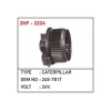 Caterpiller 24V 330D Düz Pervaneli Fan Motoru