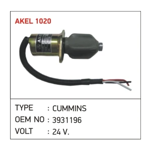 Samsung Volvo Bmc 24V Stop Selenoidi Cummins Type