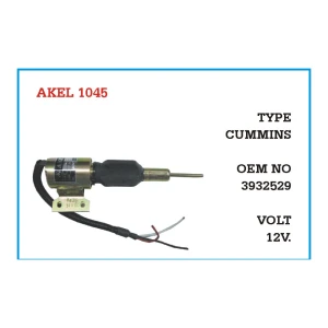 İngersol Vibromax 12V Stop Selenoidi Cummins Type