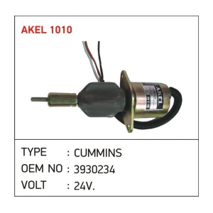 Komatsu Samsung  24V Stop Selenoidi Cummins Type