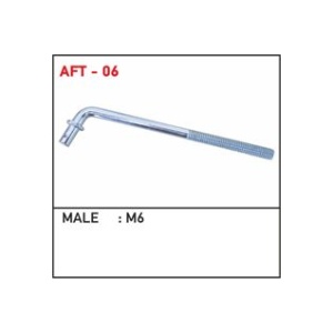 Stop Selenoidi Otomatiği Bağlantı Parçası Mafsalı Male 6 Uzun Tip