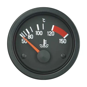 Hararet Göstergesi Saati 24V 52mm 150C