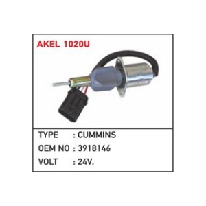 Hyundai 24V Stop Selenoidi Otomatiği Cummins Type