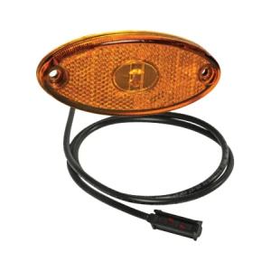 Side Marker Oval Led Braketsiz
