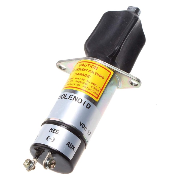 Caterpillar 12V 2 Pin Stop Selenoidi Otomatiği