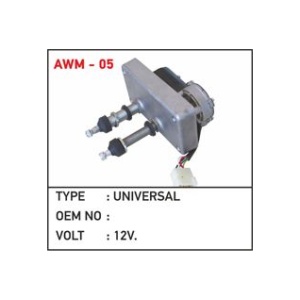 12V Çift Milli Silecek Motoru
