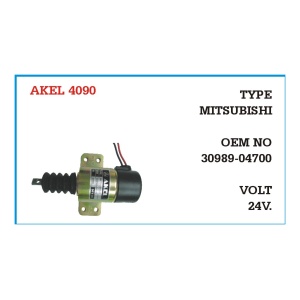 Mitsubishi HD800/900/250/450 24V Stop Selenoidi