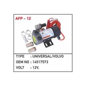 Daewoo 12V Üstten Çıkışlı Yakıt Pompası