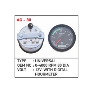 24V Çalışma Saatli Devir Saati