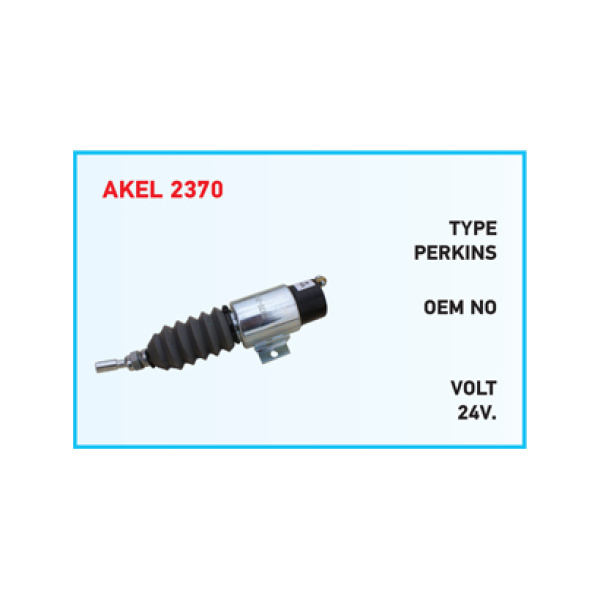 KHD Deutz 12V Tek Çıkışlı Stop Selenoidi
