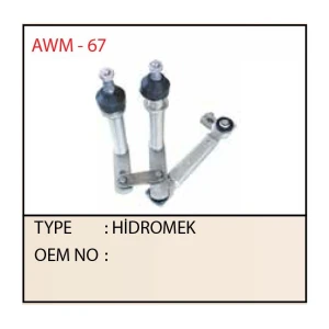 Hidromek Silecek Motoru Ayağı Komple