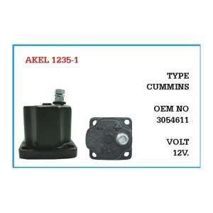 12V Cummins Type Tek Çıkışlı Stop Selenoidi Otomatiği