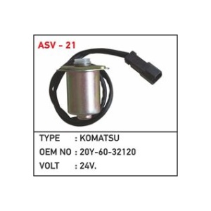 Komatsu 24V Spullu Selenoid Bobin