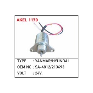 Hyundai 24V Stop Selenoidi