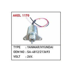 Hyundai 24V Stop Selenoidi